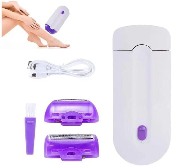 Portable Silky Smooth Hair Eraser, Rechargeable Painless Hair Removal Tool, Gift for Women for Christmas and Mother's