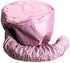 Kingzhuo 2 Pcs Bonnet Hair Dryer, Portable Safe Soft Hat Hair Dryer for Women (Silver and Pink)