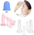 Junfamilee 4Pcs Set Massage Cupping Silicone Mini Facial Cups Face Massager Helper Skin Care Neck Back Eyes Massaging
