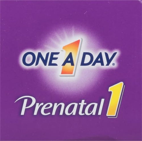 One A Day Women's Prenatal 1 Multivitamin, 60 Count, Including Vitamin A, C, D, B6, B12, Iron, Omega-3 DHA