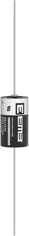 EEMB ER14250 1/2AA 3.6V Lithium Battery with AX Solder Tabs