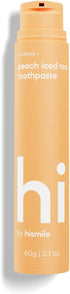Hi by Hismile Toothpaste in Peach Iced Tea Flavor