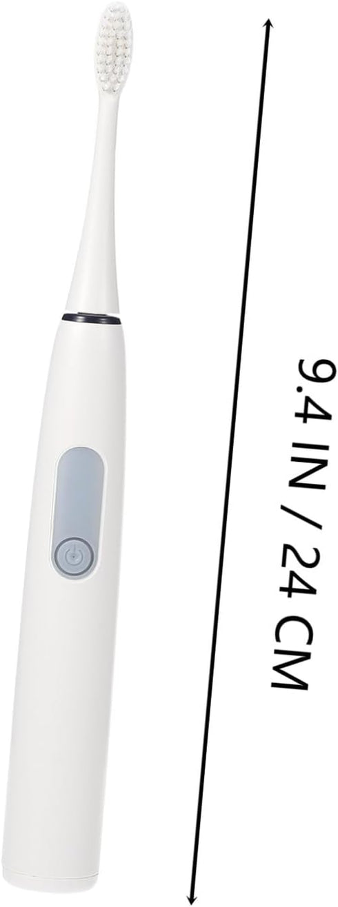 Healeved Electric Toothbrush with Battery Bristles Intelligent Sonic for Oral Care and Teeth Cleaning Ergonomic Design