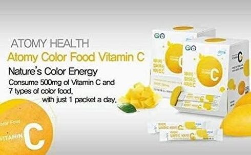 ATOMY Colorfood Vitamin C Powder, 180g (GooodLux)