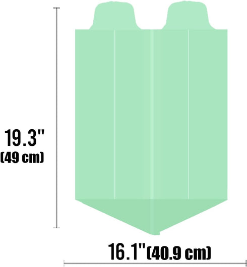 1-2 Gallon Flap Tie Compostable Trash Bags, 120 Count Small Compost Bags, Biodegradable Kitchen Garbage Bags, Food Scrap Waste Bags for Countertop Bin, ASTM D6400, US BPI Certified by BEIDOU-PAC