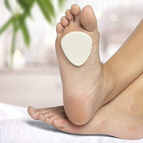18-Pack Ball of Foot Cushions - Metatarsal Pads for Pain Relief, 1/4" Thick Felt for Women & Men
