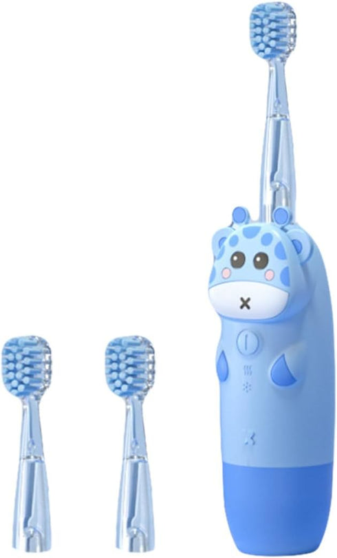 POPETPOP Electric Toothbrush Set 4Pcs Sonic USB Rechargeable Teeth Cleaner with 2