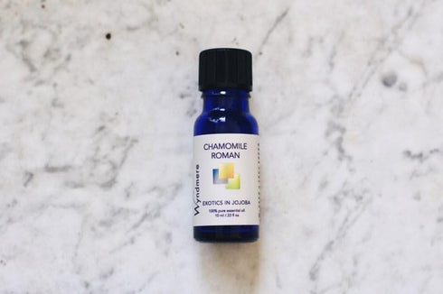 Chamomile Roman Essential Oil in Jojoba - 100% Pure Therapeutic Quality for Diffuser - 10ml, Made in USA