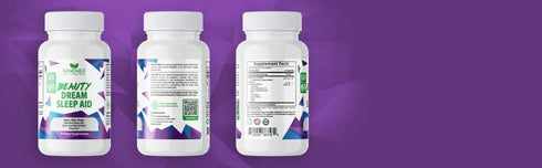 Sleep Aid Beauty Dream Sleep Aid with Melatonin and Valerian Root, Non Habit Forming, Made in USA