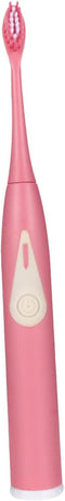 HAKIDZEL Portable Sonic Electric Toothbrush for Adults Pink High-Frequency Vibration Ergonomic Handle Lightweight