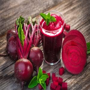 Organic Beetroot Powder for Baking and Smoothies, Nitric Oxide Supplement, 5.3 oz / 150 gms