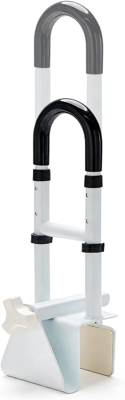 YUAN LIN Adjustable Bathtub Handle and Grab Bar, Bathtub Safety Rail with Non-Slip Grip