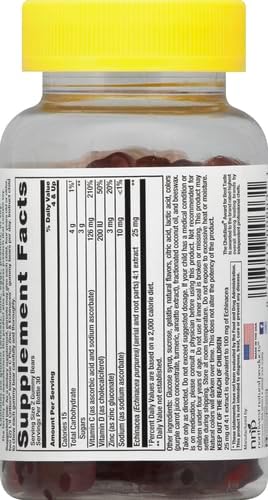 Gummies Immune 60 L'il Critters C Plus Zinc and Vitamin D Ea