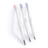 IVON Cuticle Trimmer with Pusher - 3pcs Rubber Tip Cuticle Tool for Nail Art
