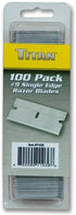 Titan 11036 #9 Single Edge Razor Blade, 100 Piece