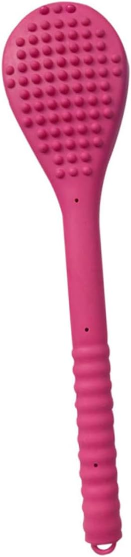 Holibanna Silicone Hollow Massage Hammer Double-Sided Pat Massager Stick for Shoulder Neck