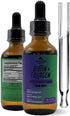 Liquid Collagen with Hyaluronic Acid & Biotin, Skin Hydration, Hair Growth, Nail Strength Supplement - Drop form