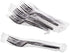 NATIONAL PAPER TRADING Individuanlly Wrapped Heavy Weight Plastic (BLACK FORK 200)