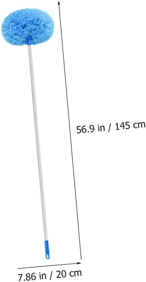 Zerodeko Washable Duster, Outdoor Cleaner Duster for High Ceilings and Fans, Cobweb Remover Wall Duster