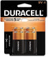 CopperTop Alkaline Batteries, 9V, 4 Pack