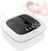WELLUR 3.5mm 2.1A - Stereo Sound White Noise and Natural Sound Sleep Machine with Relaxing Spa Music. Dual Build