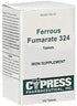 Ferrous Fumarate, 324 Tablets, Boxed, 100ct