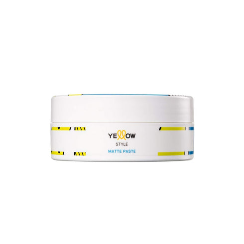 Yellow Style Strong Hold Hair Paste, Matte Finish, 4.16 oz - Ideal for Sculpting or Tousled Looks