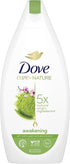 Unilever Dove Care By Nature Awakening Shower Gel - Body Wash with Green Tea and Flowers Extract