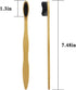 Extra Hard Bamboo Toothbrush, 8 Pieces of One Pack, Firm Bristles Super Hard