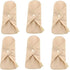 HouseVibe 6 Pack Reusable Organic Cotton Panty Liners 7.1" Washable Breathable Cloth Pads