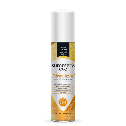 Summer's Sunset 2 oz. (Pack 2) Eve UltraDaily Active Feminine Spray, pH balanced, Tahitian
