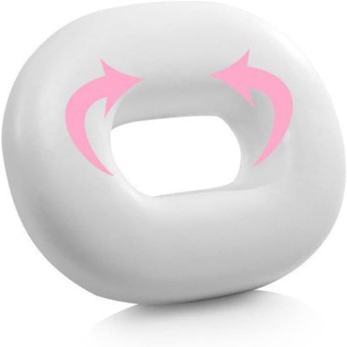 Tailbone Donut Seat for Hemorrhoids Bed Sore Pillow Seat Pad Black Mesh Comfortable for Day