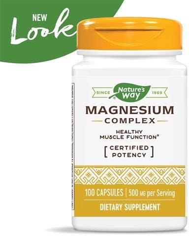 Nature's Way Magnesium Complex, Pack of 2 for Supplementation
