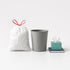 Rayverion 4-Gallon Pack 40 Small Drawstring Trash Bags, Durable Everyday Waste Bags for Home, Office, Bedroom