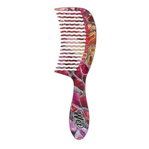 Wet Brush Hair Comb Detangler, Wide Tooth Comb for All Hair Types (Pink Slate) (0620WMAGICP)