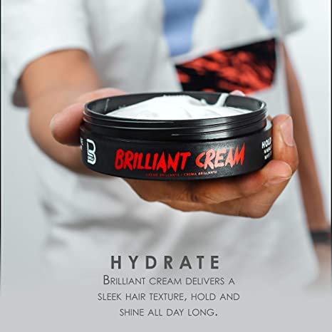 L3 Level 3 Brilliant Cream - Hydrates Hair, Improves Texture and Shine, Delivers Natural Style Look