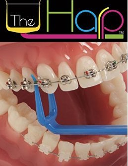 The Harp Orthodontic Reusable Flosser, 4 Pack Multipack