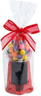 Purple Q Crafts Cellophane Bags for Baskets, 9” X 20”, 10 PACK for Wine Bottles and Gifts, 1.2 Mil Thick