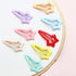 HLLMX 10 PCS Colorful Stars Duckbill Clip Hair Clips, Non-slip Metal Hair Barrettes for Kids Teens Women