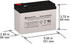 SigmasTek D9S 12V 9AH F2 AJC Battery (Replacement)
