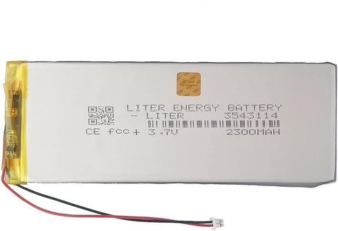 Liter energy battery 3.7V 3543114 2300mAh Lithium Polymer ion Battery Rechargeable Polymer Battery Pack with