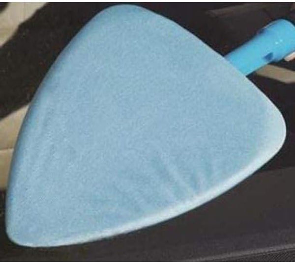 WASHEASY Pack of 3 Streak Free Non Woven Microfiber Replacement Bonnets - Glass