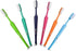 Paro S43 Toothbrush, Compact Brush Head with Soft Bristles, 6 Pack with 4 Rows and 43 Tufts for Gentle Cleaning