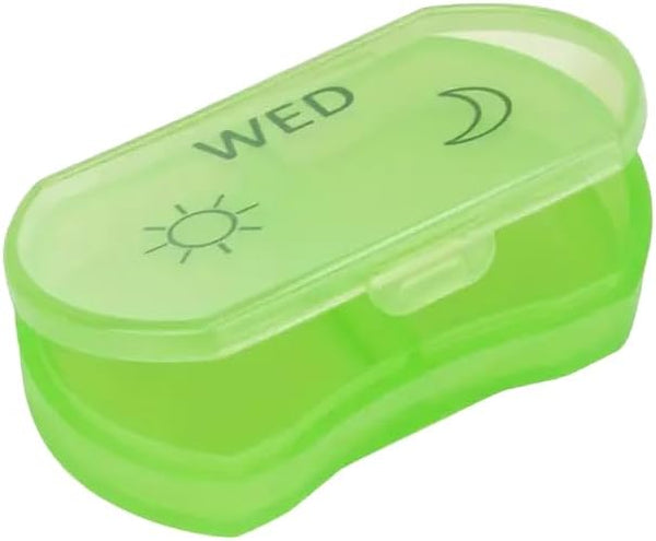 SEDLAV Weekly Pill Organizer for Purse - AM/PM Pill Boxes, Travel Container, 7-Day