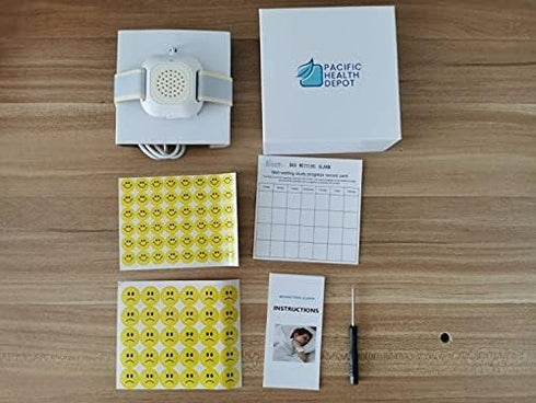Pacific Health Depot Bedwetting Alarm for Kids, Teens and Seniors with Loud Sound and Strong Vibrating Sensor - Potty