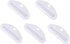 Mozff 5Pcs White Toothpaste Squeezer, Plastic Toothpaste Tube Squeezer Dispenser, Toothpaste Clips for