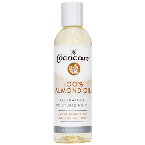 Cococare Natural Oil - Nourishing Sweet Almond, Perfect for Skin and Hair, 4 Ounce
