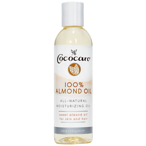 Cococare Natural Oil - Nourishing Sweet Almond, Perfect for Skin and Hair, 4 Ounce