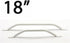 NRS Healthcare Offset Flat End Grab Rail