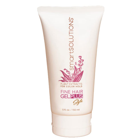 smartSOLUTIONS Fine Hair Gel Plus - 5 oz, Enhances Shine, Adds Volume, Easy Wash-out, Paraben-Free for Hair Styling.